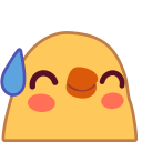 emoji/chick_sweat_smile.png