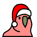 emoji/parrot-xmas.gif