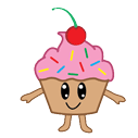 emoji/dancingcupcake.gif